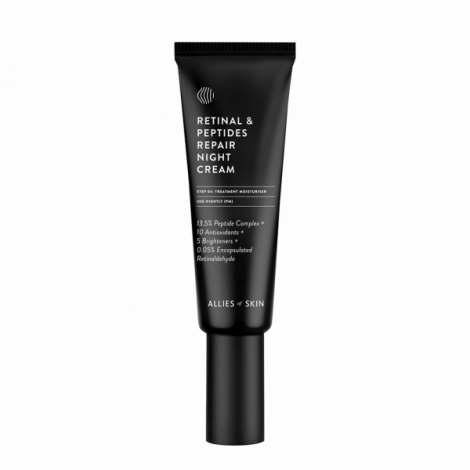 Нічний антивіковий крем Allies Of Skin Retinal And Peptides Repair Night Cream, 50 мл
