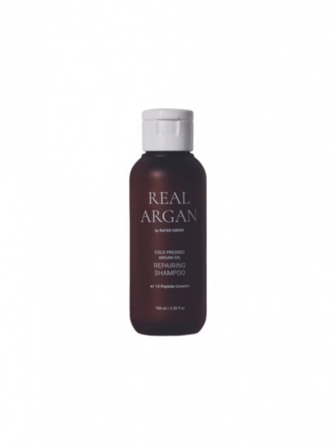 Відновлюючий шампунь з аргановим маслом Rated Green REAL ARGAN REPAIRING SHAMPOO, 100 мл