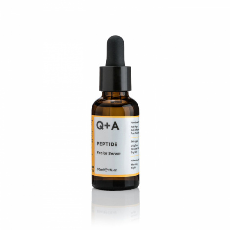 Пептидна сироватка для обличчя Q + A Peptide Facial Serum, 30 мл
