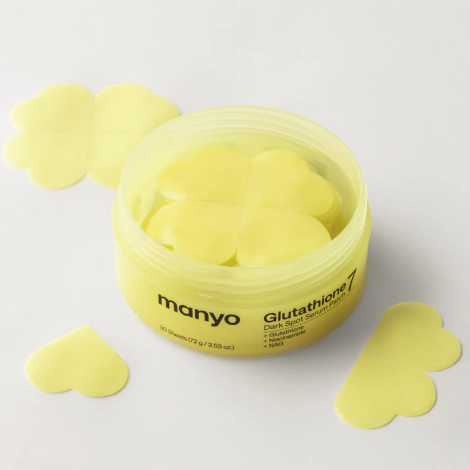 Патчі освітлювальні з глутатіоном Manyo Glutathione 7 Dark Spot Serum Patch, 30 шт