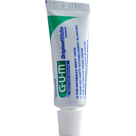 Зубна паста для дбайливого відбілювання GUM Original White , 12 мл