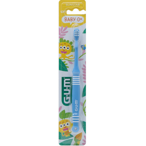 Зубна щітка GUM KIDS BABY MONSTR 213MВ (блакитний)