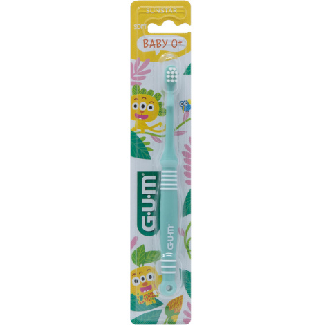 Зубна щітка GUM KIDS BABY MONSTR 213MВ (зелений)
