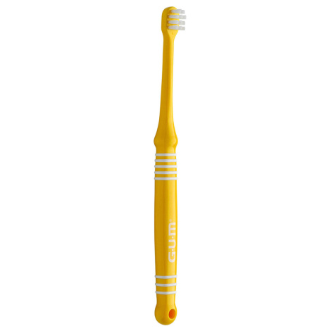 Зубна щітка GUM KIDS BABY MONSTR 213MВ (жовтий)