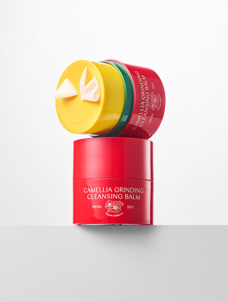Очищающий гидрофильный бальзам с камелией CU Dr.Solution Camellia Grinding Cleansing Balm, 50 г