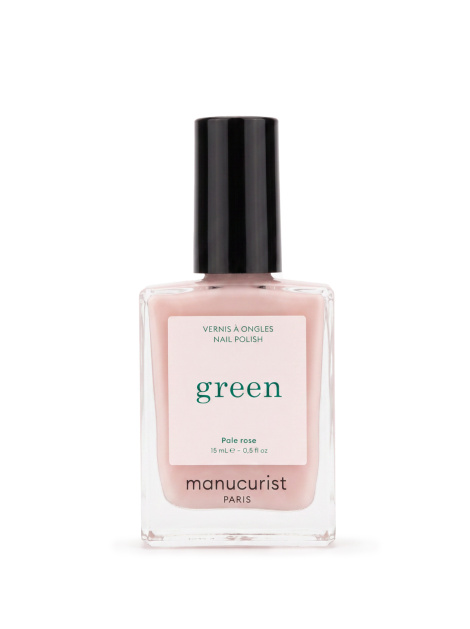 Лак для нігтів з пастельно-рожевим відтінком Manucurist Green™ Pale Rose, 15 мл