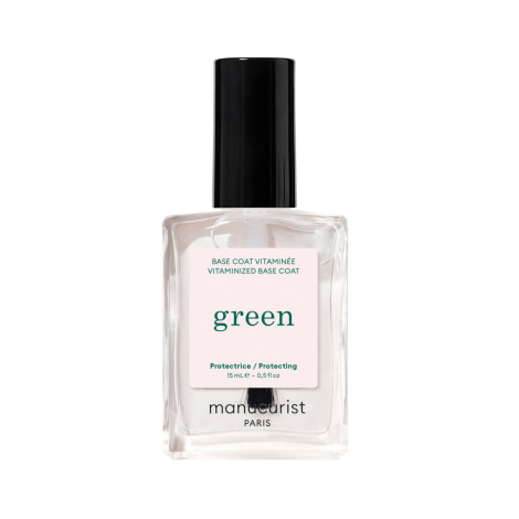 Вітамінізована основа під лак для нігтів Manucurist Base Coat Vitaminée Green, 15 мл