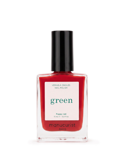 Лак для нігтів Manucurist Green™ Poppy Red, 15 мл