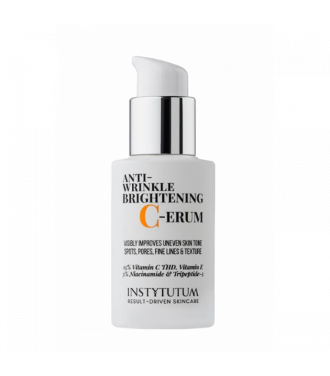 Сироватка з вітаміном С INSTYTUTUM ANTI-WRINKLE BRIGHTENING C-ERUM, 30 мл
