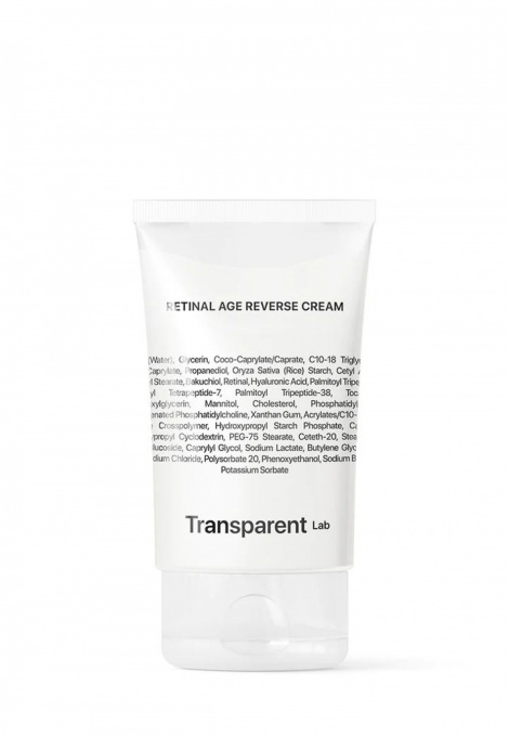 Антивіковий крем з ретиналем та бакучіолом TRANSPARENT-LAB RETINAL AGE REVERSE CREAM, 50 мл