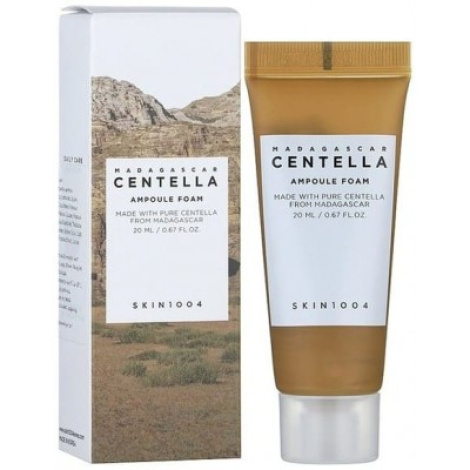 Пінка для вмивання з екстрактом центелли SKIN1004 Madagascar Centella Ampoule Foam, 20 мл