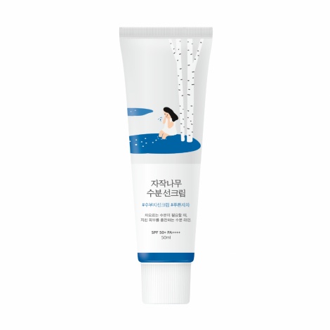Солнцезащитный крем с березовым соком ROUND LAB Birch Juice Moisturizing Sunscreen, 50 мл
