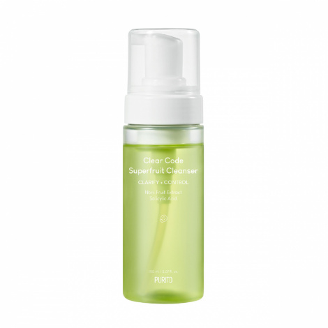Пінка для глибокого очищення шкіри PURITO Clear Code Superfruit Cleanser, 150 мл