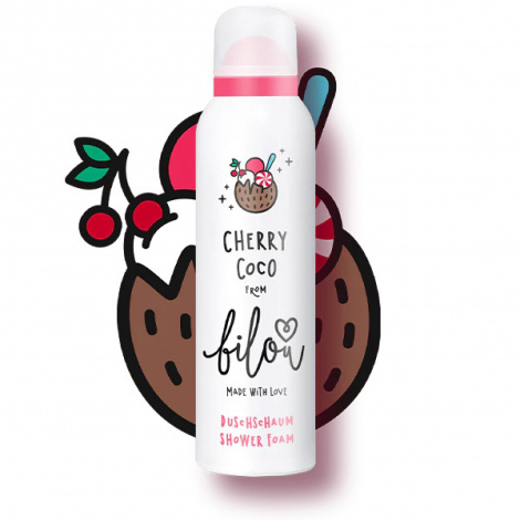 Пенка для душа Bilou Cherry Coco, 200 мл