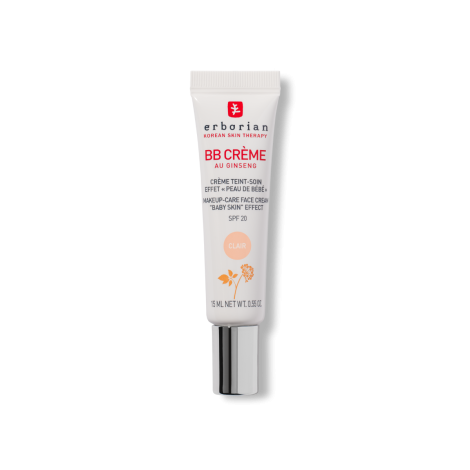 Тонирующий крем для лица BB CREAM ERBORIAN CLAIR, 15 мл