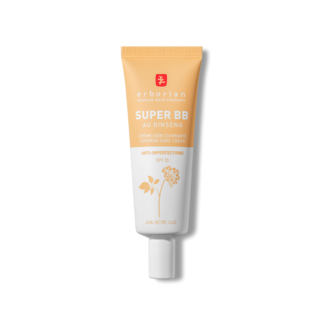 Тонуючий крем ERBORIAN SUPER ВВ CREAM NUDE, 40 мл