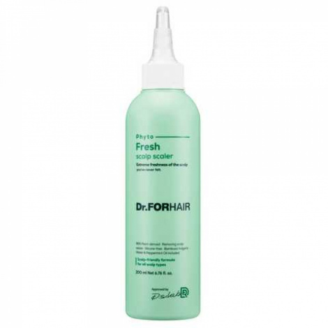 Освежающая маска-пилинг для очищения кожи головы Dr. FORHAIR Phyto Fresh Scalp Scaler, 200 мл