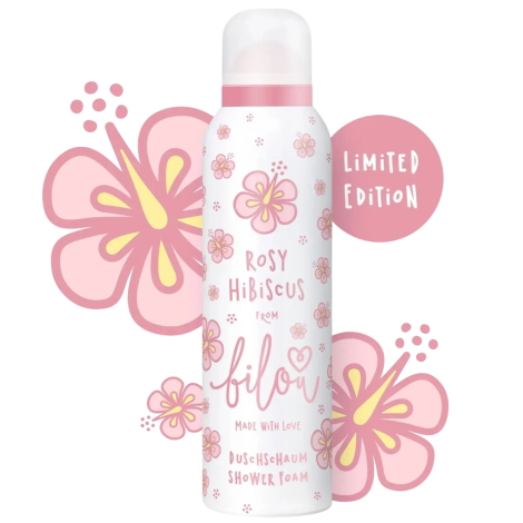 Пенка для душа Bilou Rosy Hibiscus, 200 мл