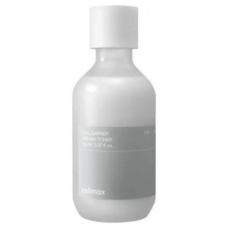 Восстанавливающий кремовый тонер для лица Celimax Dual Barrier Creamy Toner, 150 мл