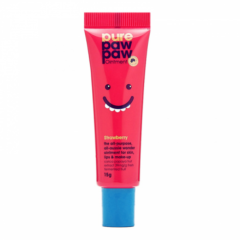 Відновлюючий бальзам для губ «Полуниця» Pure Paw Paw Ointment Strawberry, 15 г