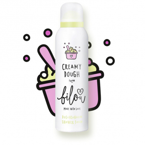 Пінка для душу Bilou Creamy Dough, 200 мл