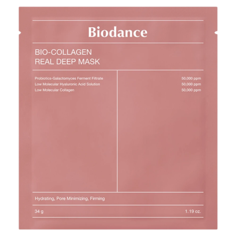Нічна гідрогелева маска з колагеном Biodance Bio-Collagen Real Deep Mask, 34g, 1 шт