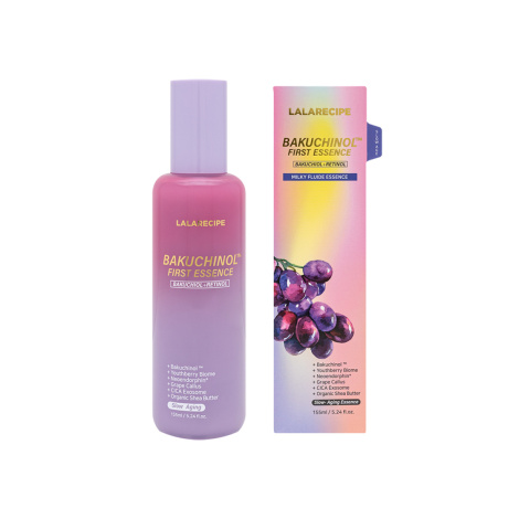 Увлажняющая эссенция с бакучиолом LALARECIPE Bakuchinol First Essence, 155 мл