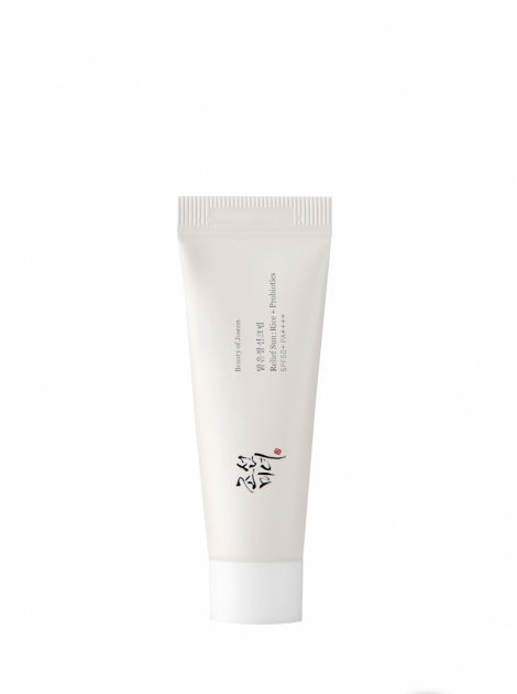 Сонцезахисний крем із пробіотиками BEAUTY OF JOSEON Relief Sun Rice Probiotics SPF50+ PA++++, 10 мл
