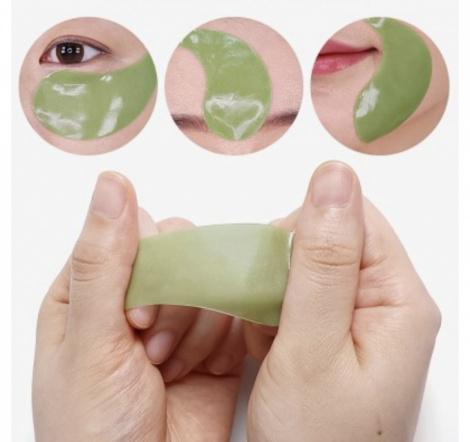 Патчи под глаза успокаивающие гидрогелевые с пептидами Medi-Peel Hyaluron Cica Peptide 9 Ampoule Eye Patch, 60 шт