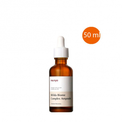 Сыворотка омолаживающая с лизатами бифидобактерий Manyo Bifida Biome Complex Ampoule, 50 мл