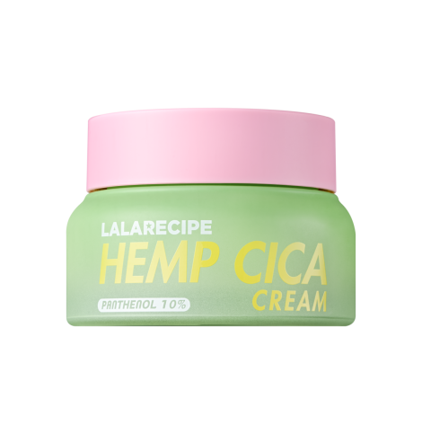 Заспокійливий гель-крем з комплексом CICA та коноплею LALARECIPE Hemp Cica Cream, 50 мл