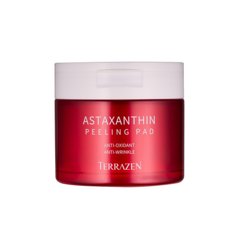 Пілінг-диски з антиоксидантним комплексом та бакучіолом Terrazen astaxanthin peeling pad, 60 шт / 175 мл