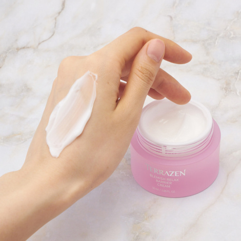 Захисний крем для чутливої шкіри обличчя Terrazen blemish relax barrier cream, 55 мл