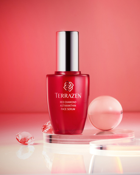 Сироватка антиоксидантна з астаксантином Terrazen Red Diamond Astaxanthin face serum, 50 мл