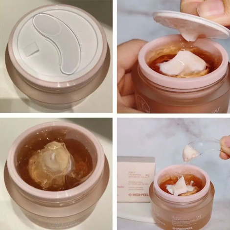 Зволожуючий крем для підвищення еластичності шкіри Medi-Peel Hyal Kombucha Tea Tox Cream, 50 мл