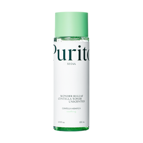 Заспокійливий тонер з центелою без ефірних масел PURITO Centella Unscented Toner, 200 мл