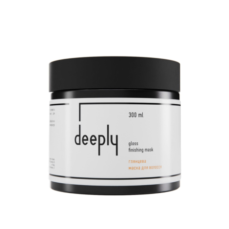 Глянцевая маска для волос deeply Gloss Finishing Mask, 300 мл