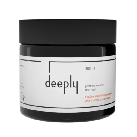 Глибоковідновлююча маска для волосся з протеїнами deeply Protein Restoring Hair Mask, 300 мл