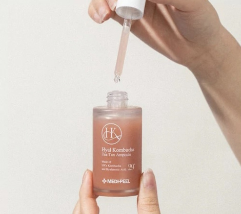 Зволожуюча сироватка з комбучею MediPeel Hyal Kombucha Tea-Tox Ampoule, 30 мл