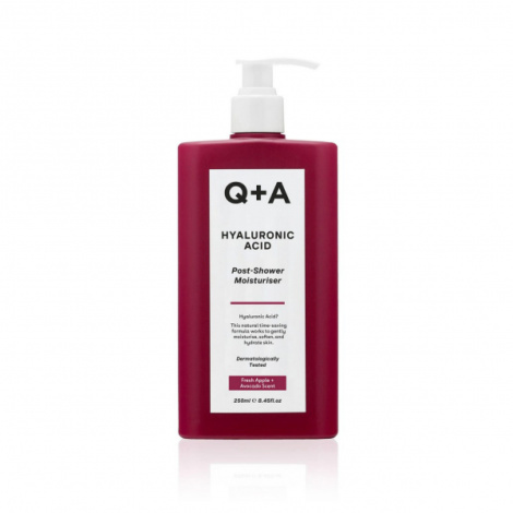 Засіб для інтенсивного зволоження вологої шкіри Q+A Hyaluronic Acid Post-Shower Moisturiser, 250 мл