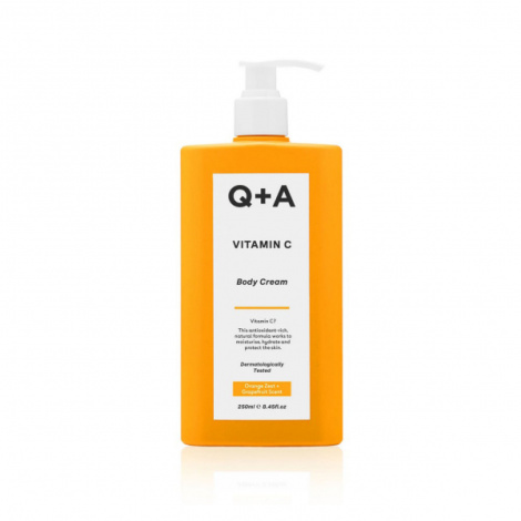 Крем для тіла з вітаміном С Q+A Vitamin C Body Cream, 250 мл