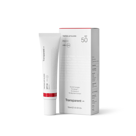 Бальзам для губ з SPF 50 Transparent Lab Lipgloss Cherry, 15 мл