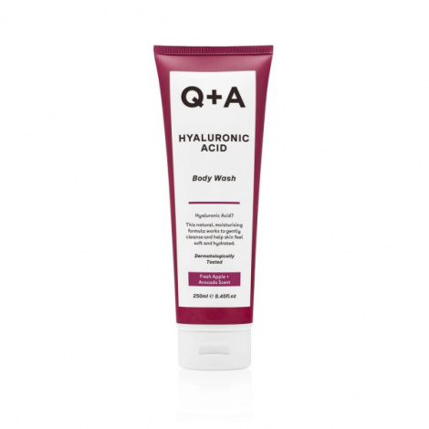 Очищуючий гель для тіла з гіалуроновою кислотою Q+A Hyaluronic Acid Body Wash, 250 мл