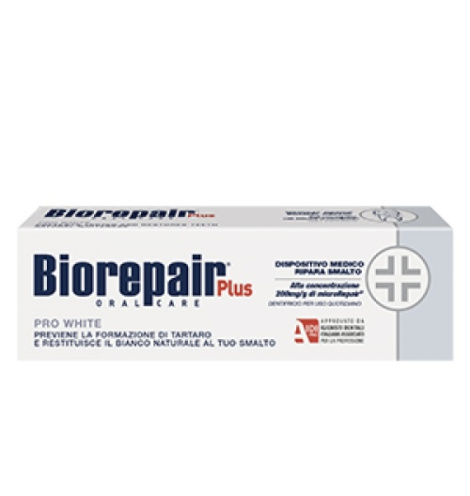 Зубная паста Biorepair Plus « Профессиональное отбеливание» "PRO White", 75 мл