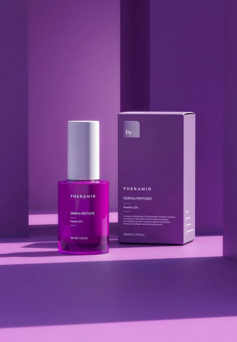 Мультипептидна антивікова сироватка THERAMID DERMA-PEPTIDES 22% Multi-Peptide Treatment, 30 мл