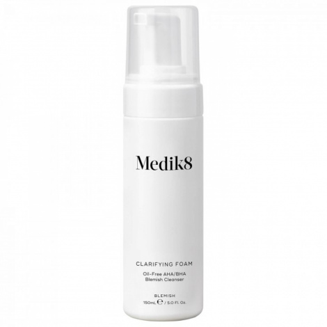 Пенка для очищения проблемной кожи с АНА/ВНА кислотами Medik8 Clarifying Foam, 150 мл