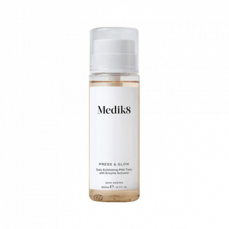 Ежедневный отшелушивающий тоник с РНА кислотами Medik8 Press & Glow Daily Exfoliating Tonic, 200 мл