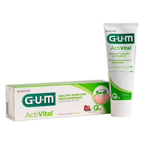 Зубна паста для захисту ясен GUM ActiVital, 75 мл