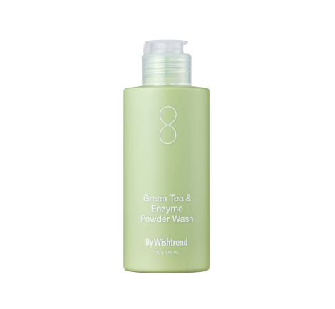 Ензимна пудра з ароматом матчі By Wishtrend Ензимна пудра Green Tea & Enzyme Powder Wash, 110 гр