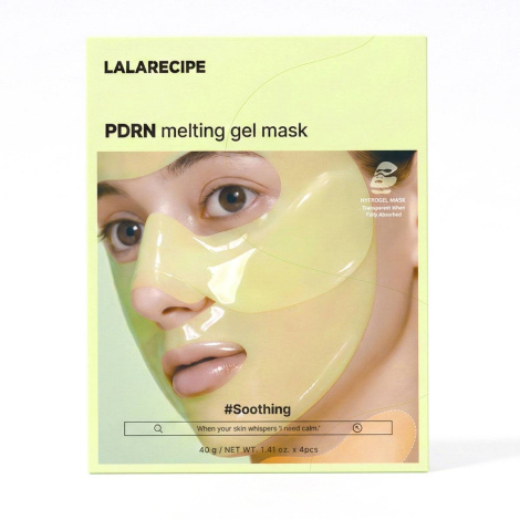 Гелева маска з полінуклеотидами LALARECIPE PDRN Melting Gel Mask, 40 г